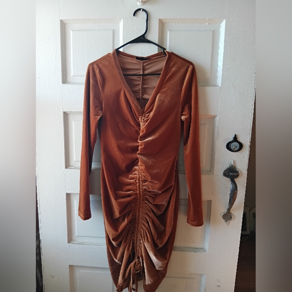 CHICKME Velvet Dress Large